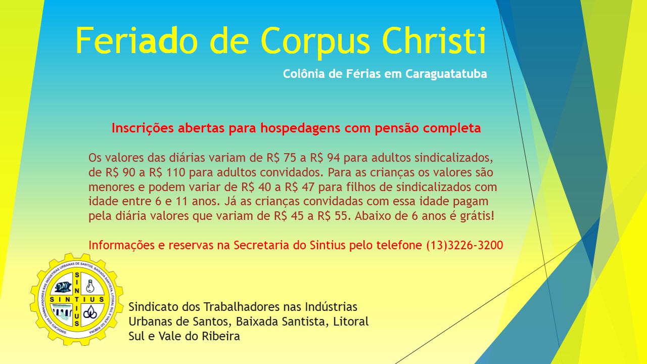 Colonia de ferias corpus christi