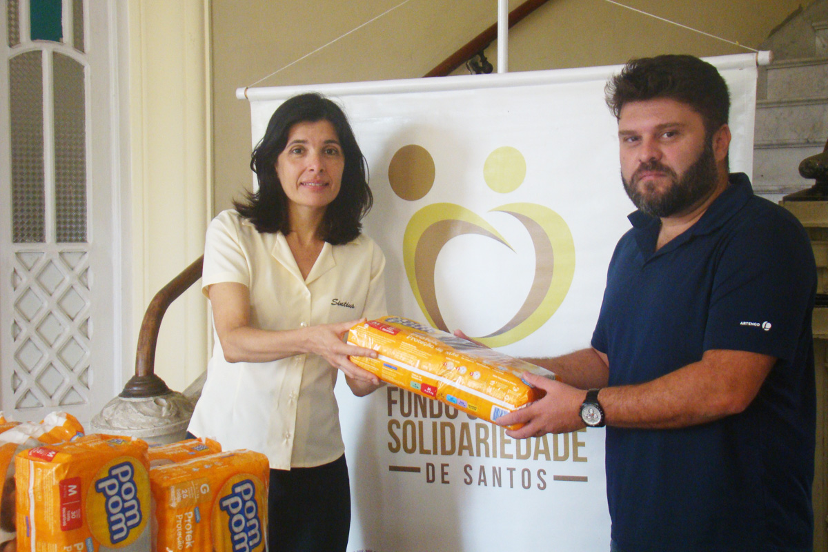 Entrega das Doações no Fundo Social de Solidariedade