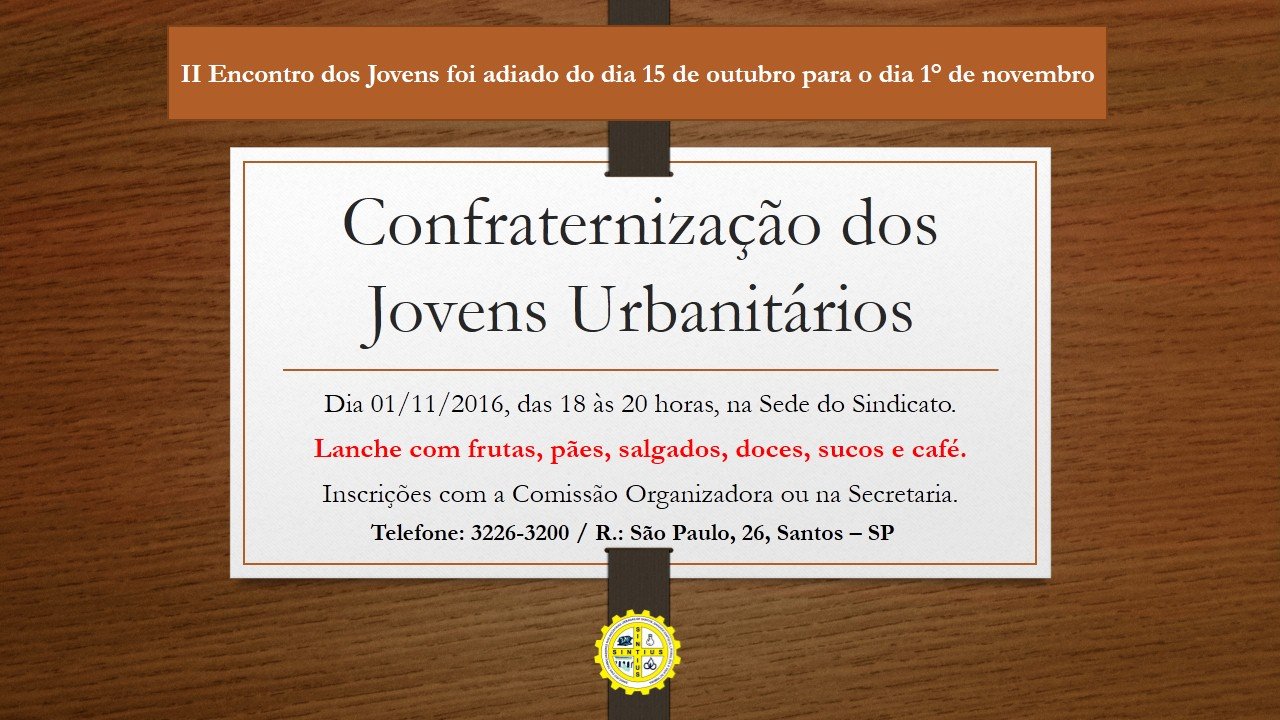 Confraternizacao dos Jovens Urbanitarios