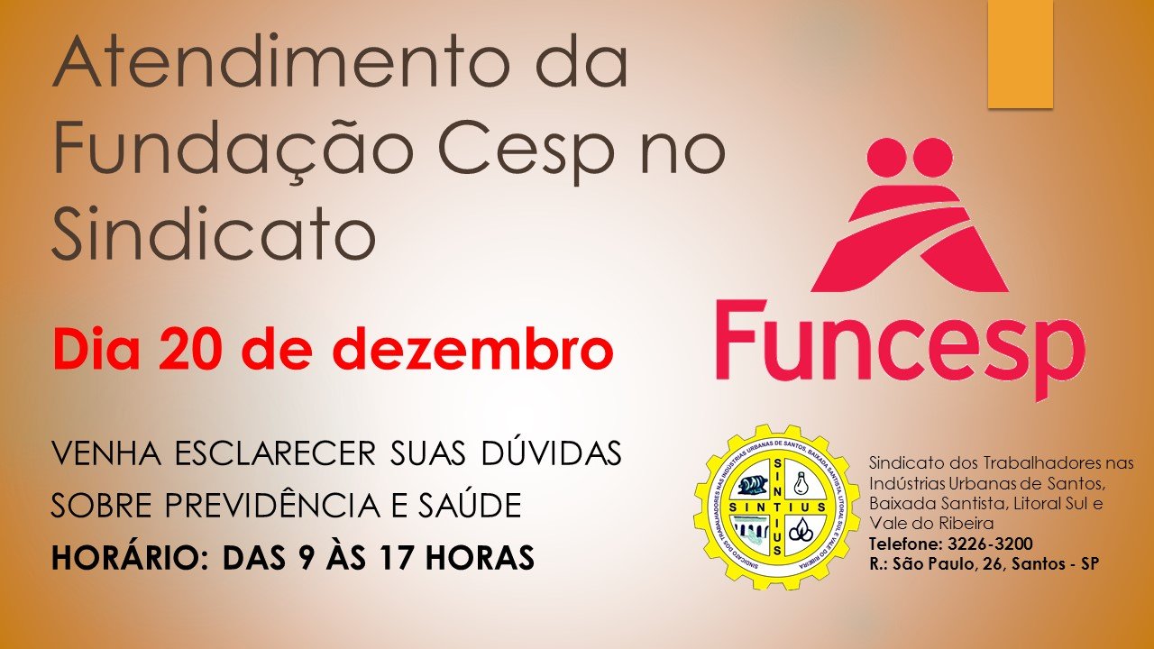 Fundacao Cesp no Sintius dezembro