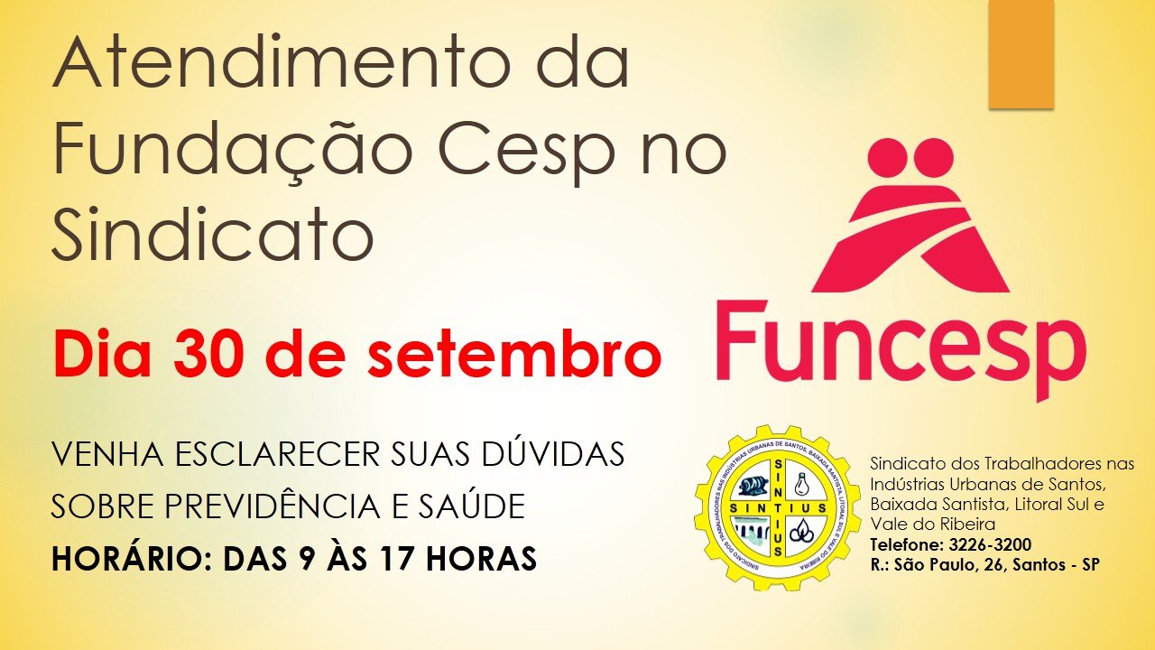 Fundacao Cesp no Sintius setembro