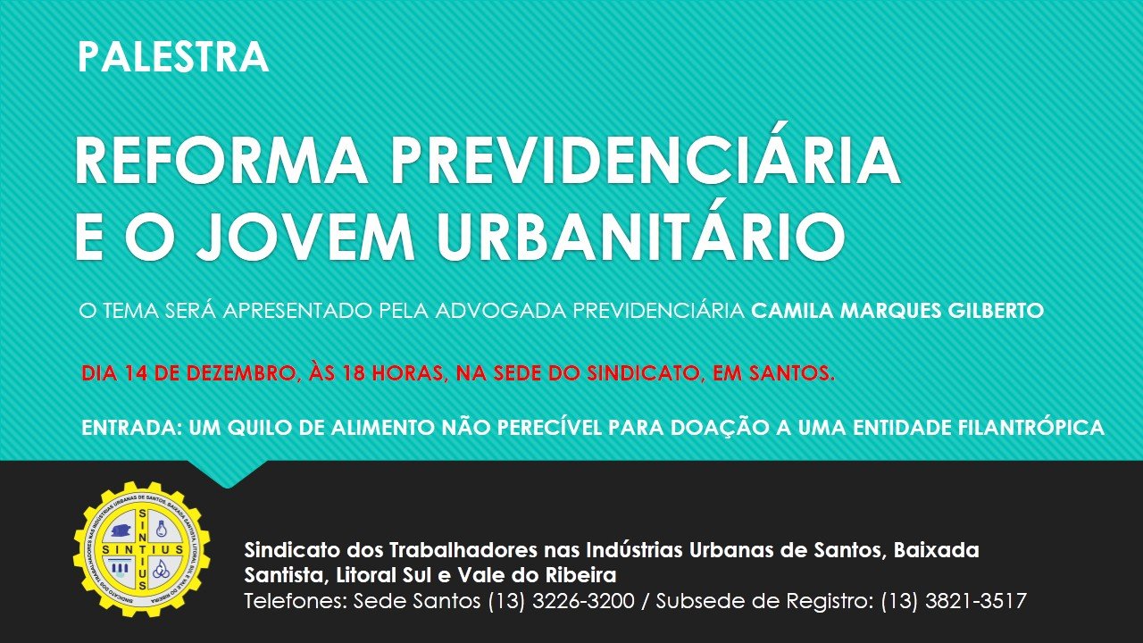 REFORMA PREVIDENCIARIA JOVEM