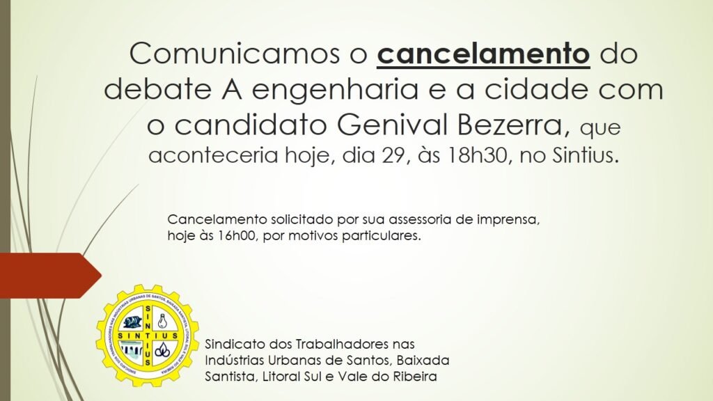 cancelamento genival bezerra 1