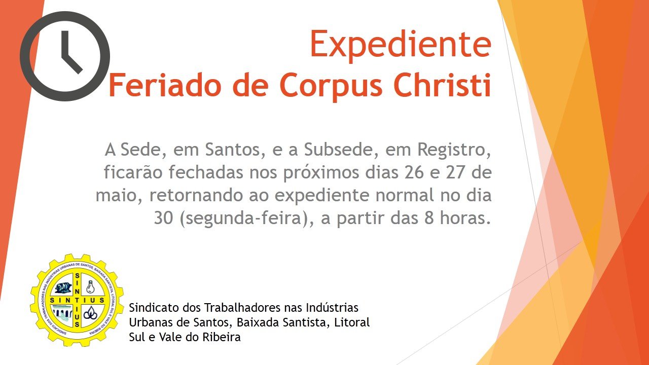 expediente feriado de corpus christi