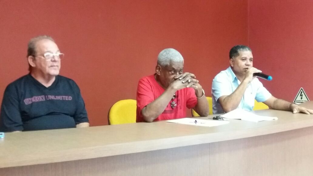 Representantes do Conselho Sindical Regional