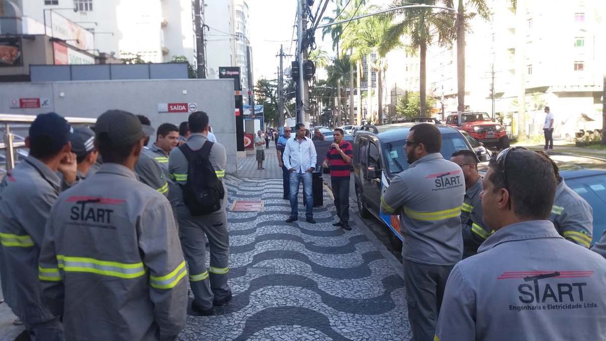 Presença do Presidente do Sindicato dos Trabalhadores da Construção Civil, Marcos Braz, o Macaé