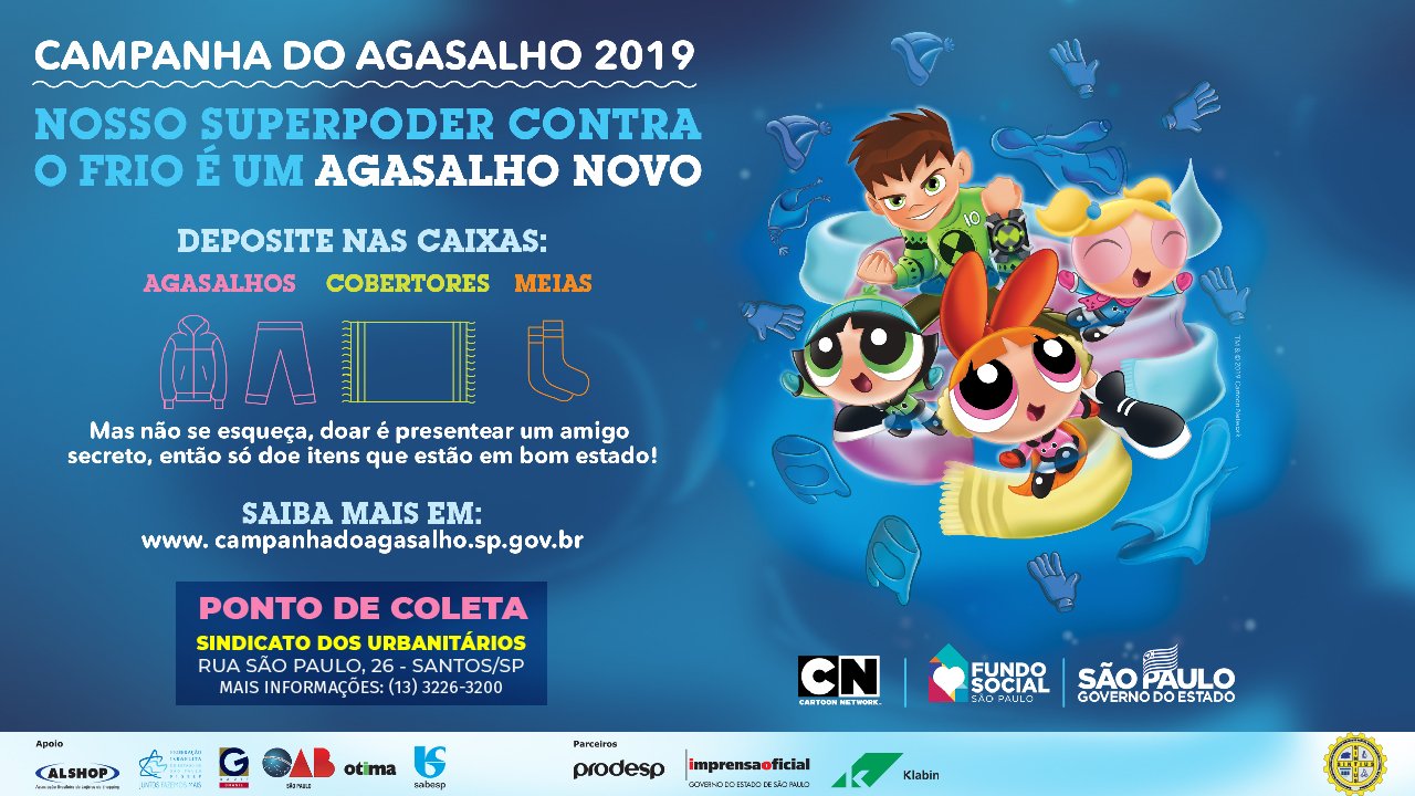 SINDICATO É POSTO DE ARRECADAÇÃO DA CAMPANHA DO AGASALHO ATÉ O DIA 25 DE JULHO