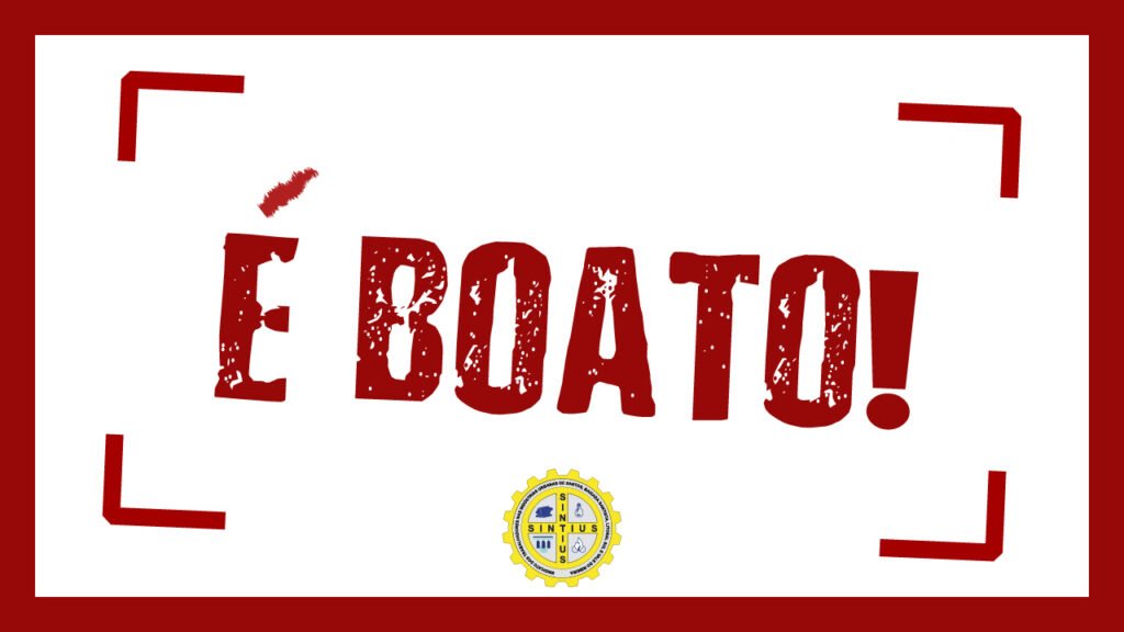 BOATO CIRCULA NAS REDES SOBRE AS MUDANÇAS NA JORNADA DE TRABALHO NA SABESP