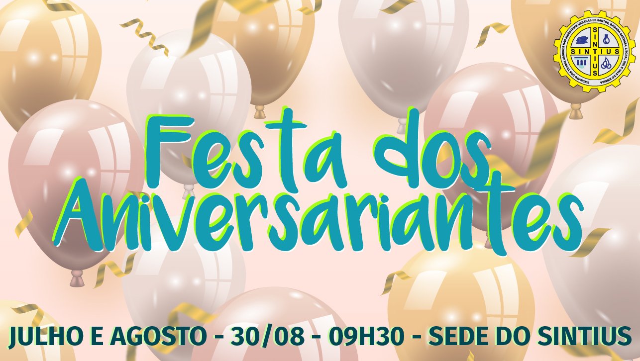 APOSENTADOS E PENSIONISTAS FAZEM FESTA DOS ANIVERSARIANTES NO DIA 30 DE AGOSTO