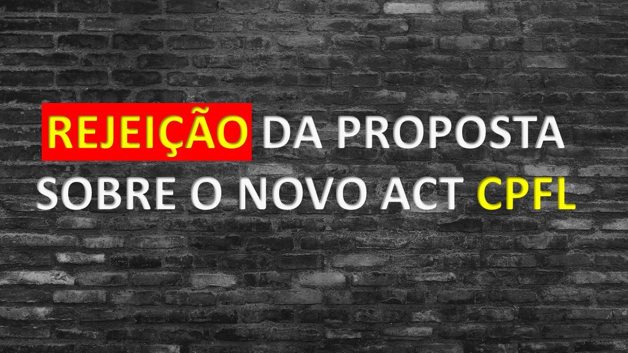 REJEIÇÃO ACT 29 06 21