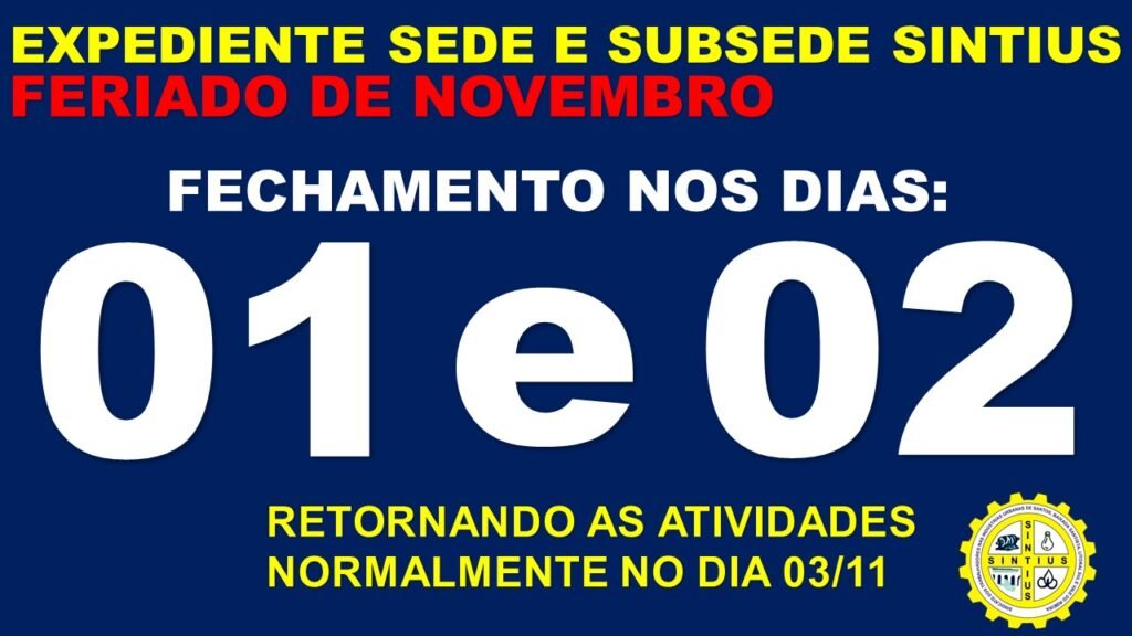 22 10 21 Feriado Novembro