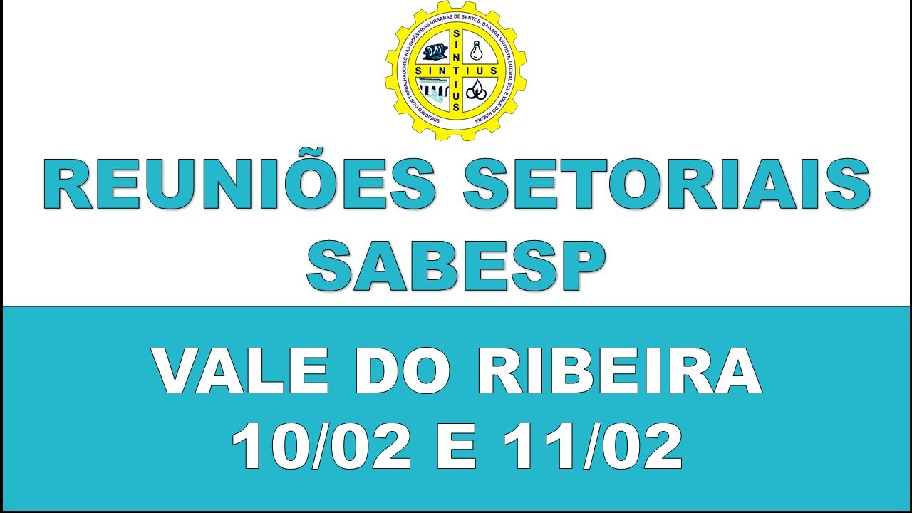 02 02 2022 Setorial dia 10 E 11 02