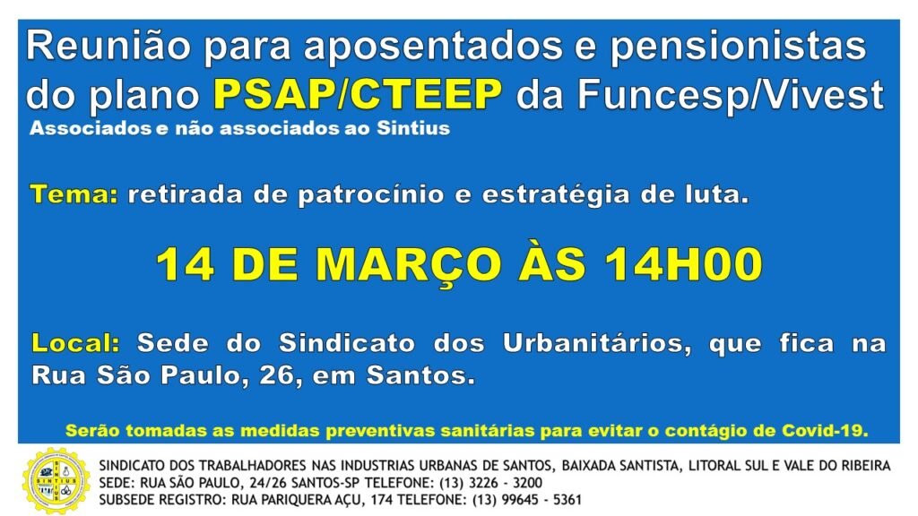 04 03 2022 Reunião PSAP CTEEP