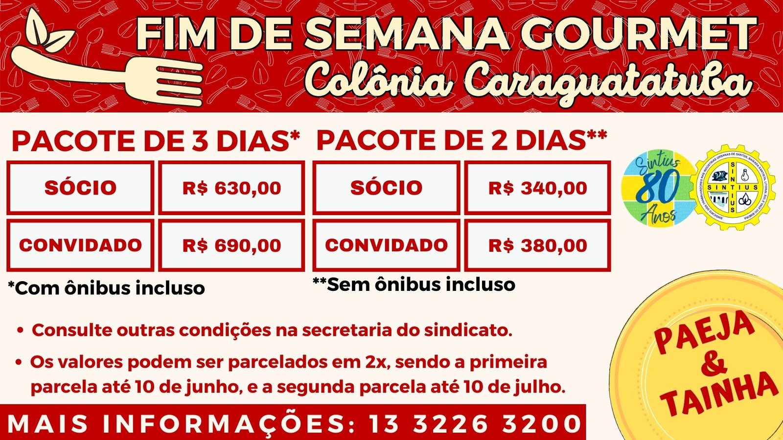 24 05 2022 Feriado Gourmet segunda opçãoo