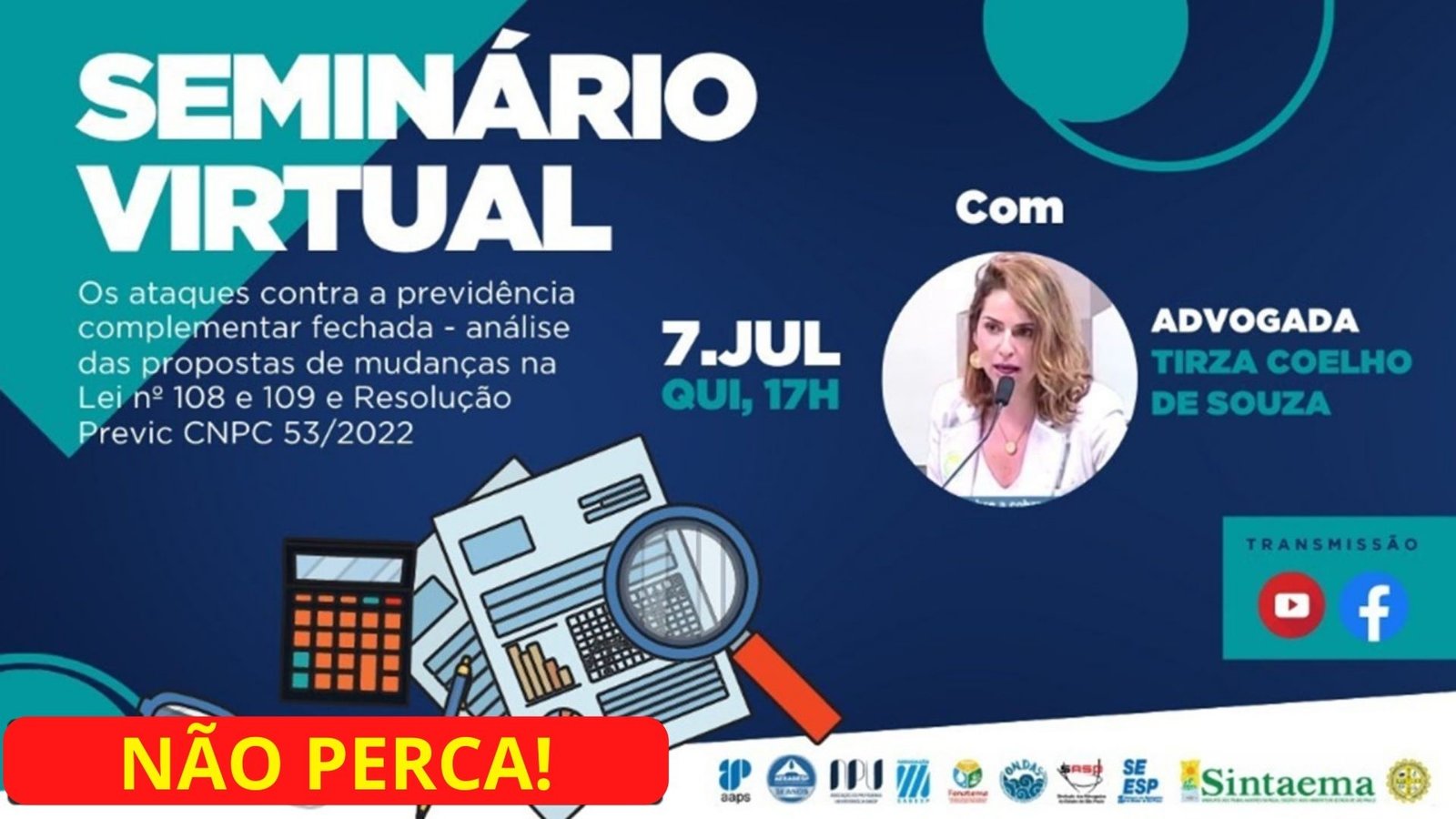 05 07 2022 NAO PERCA Seminario Virtual