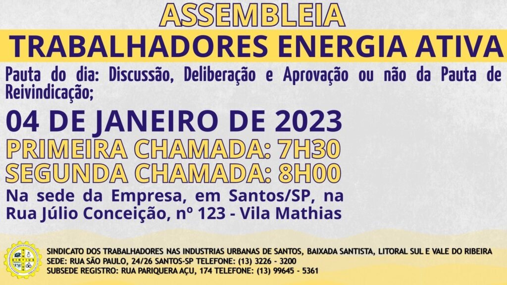 16 12 2022 ASSEMBLEIA TRABALHADORES ENERGIA ATIVA