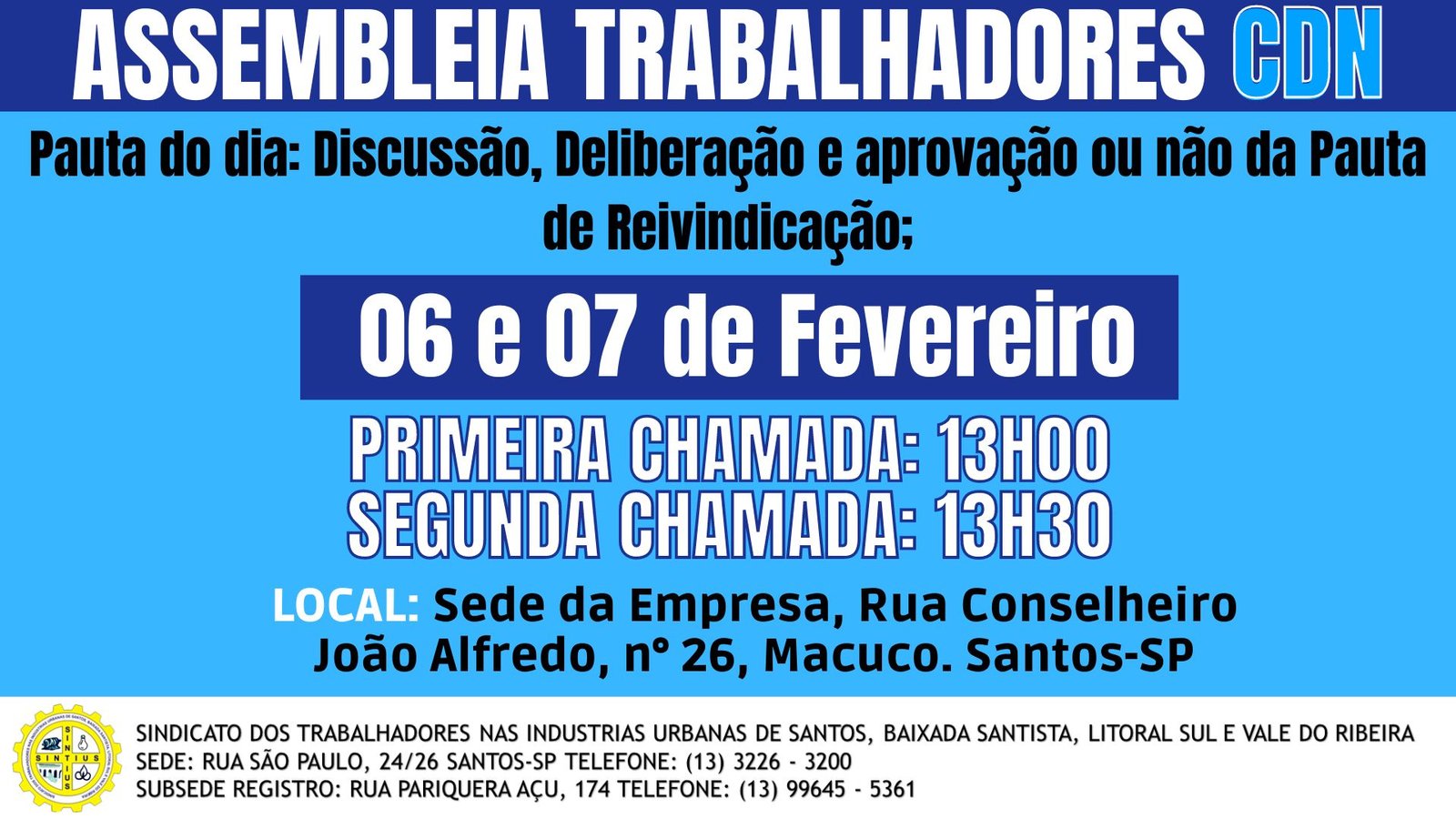 20 01 2023 Assembleia CDN Reivindicacoes