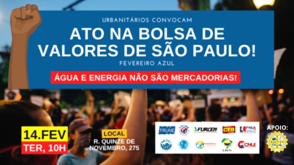 02 02 2023 Evento b3 contra privatização SABESP