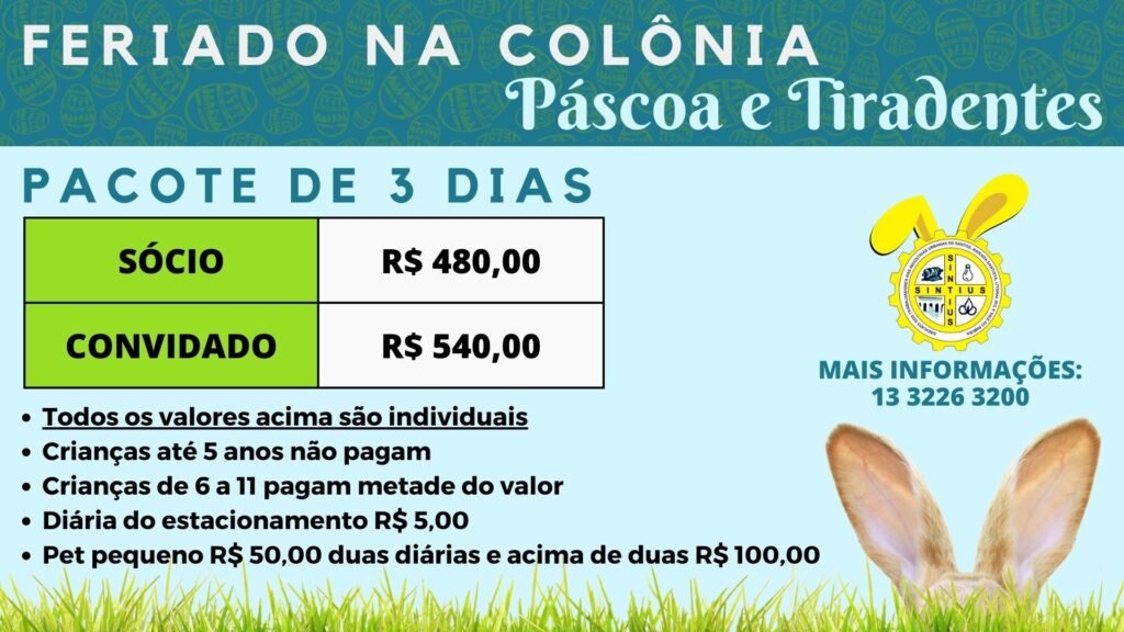 27 02 2023 COLONIA FERIADO PASCOA E TIRADENTES 2