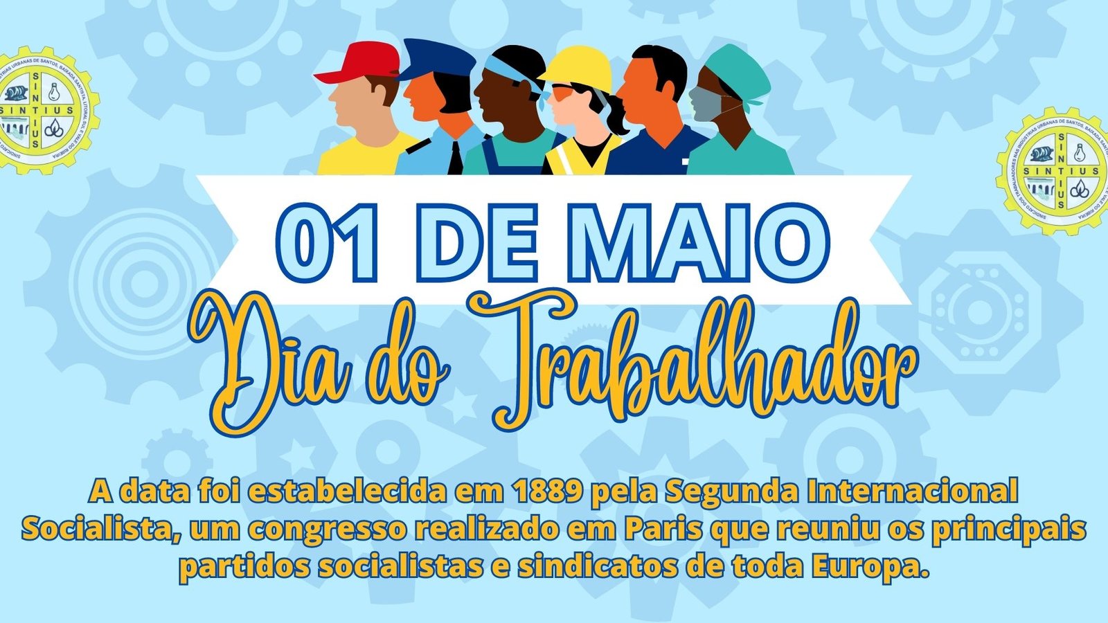 01 05 2023 Dia do trabalhador