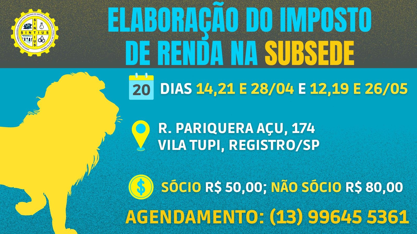 06 04 2023 Imposto de renda na Subsede