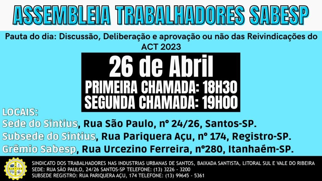 24 04 2023 Assembleia ACT SABESP 2023