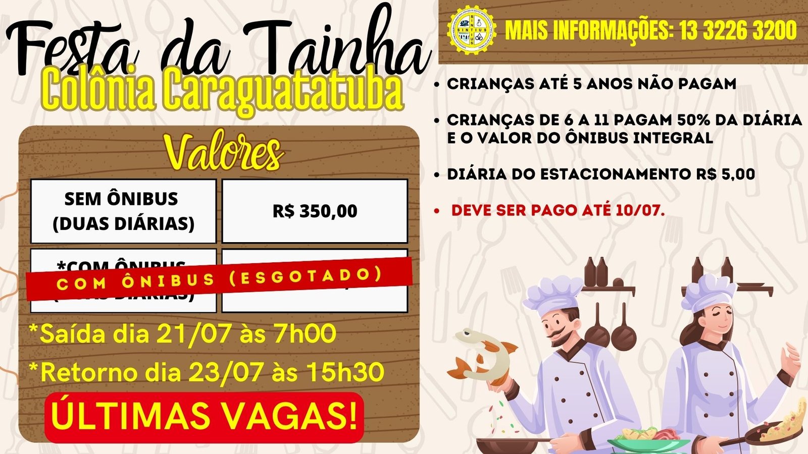 04 07 2023 Tainha festa ultimos dias