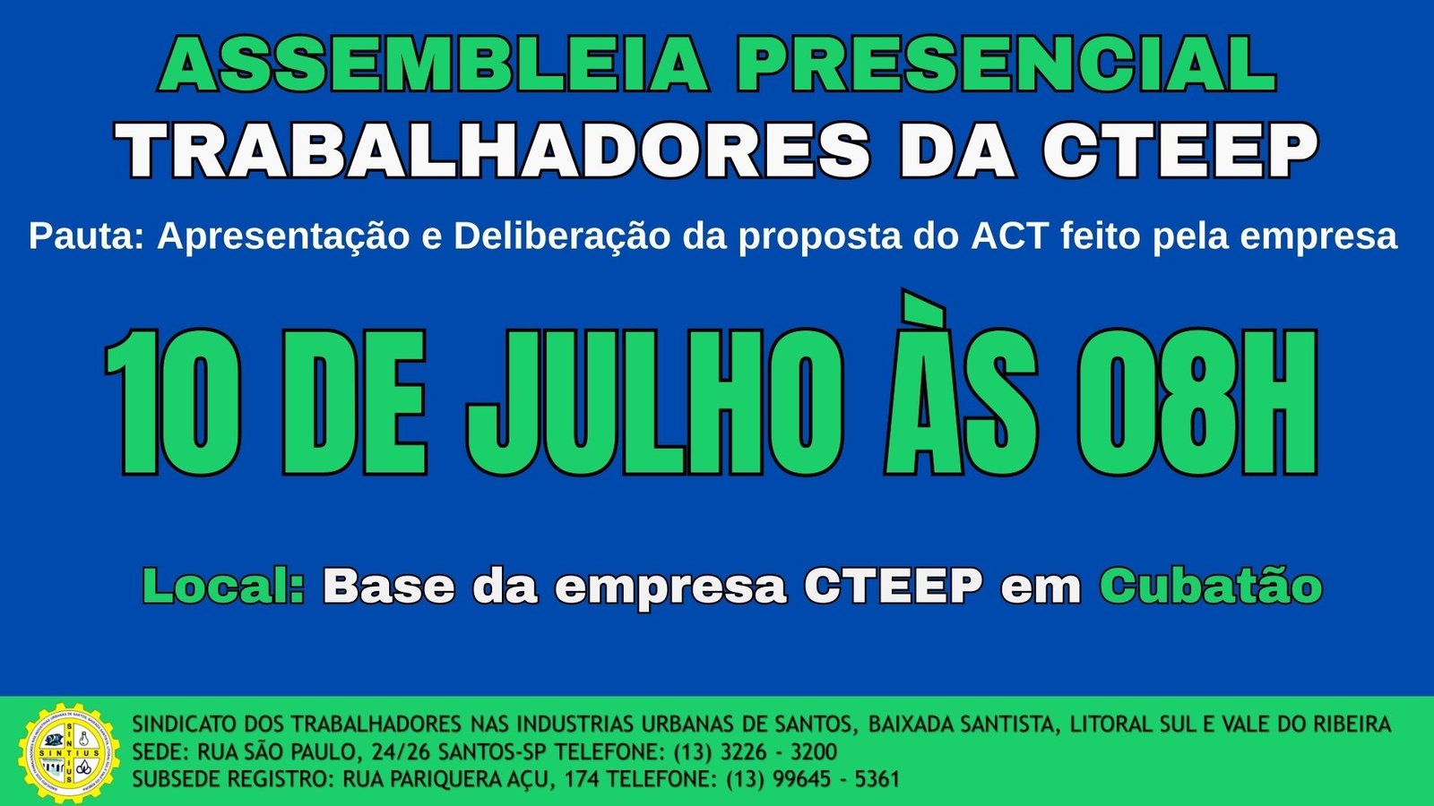 07 07 2023 Cteep assembleia presencial