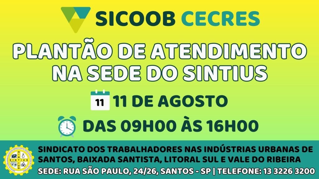 03 08 2023 Atendimento Sicoob no sintius