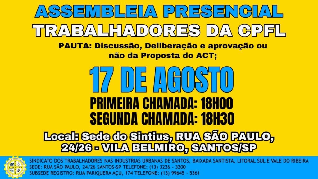 11 08 2023 Assembleia CPFL Deliberação do ACT