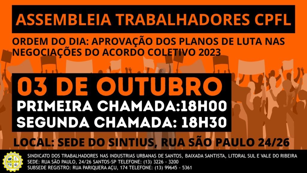 03 10 2023 ASSEMBLEIA CPFL GREVE