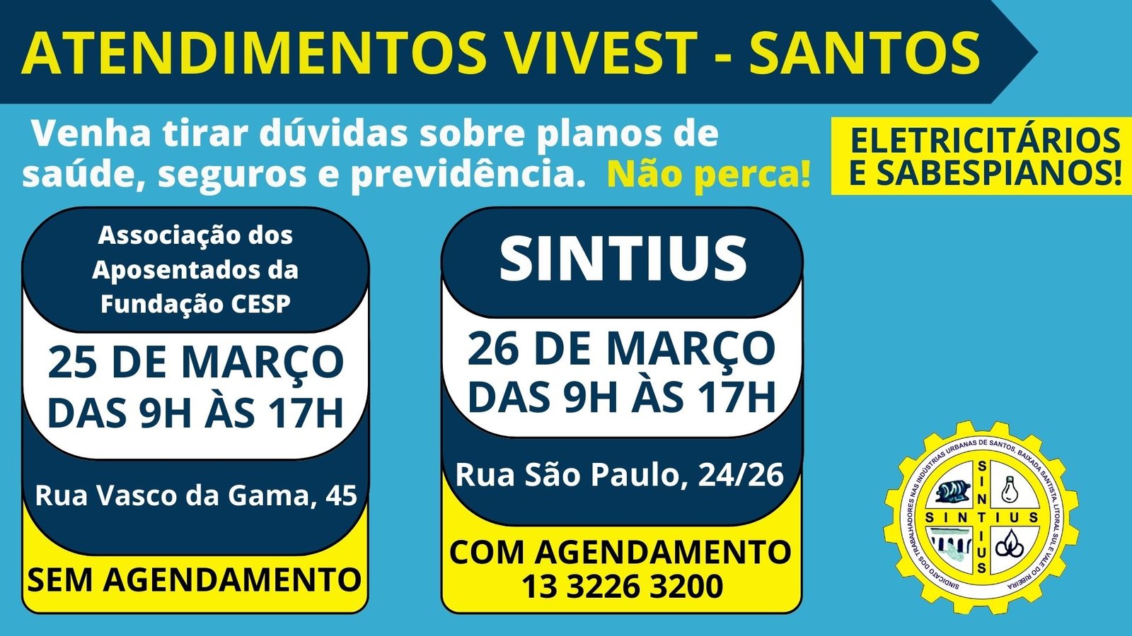 19 03 2024 ATENDIMENTO VIVEST AAFC E SINTIUS S