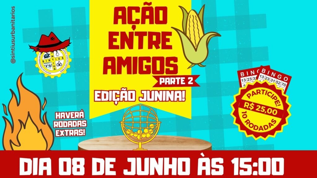 16 05 2024 Bingo dos amigos JUNINO