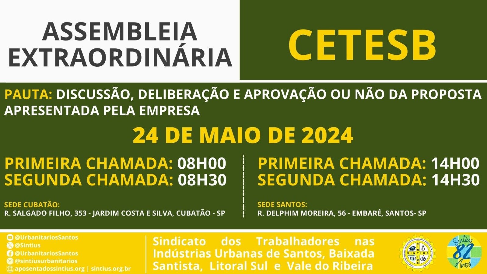 assembleia CETESB 24 05 2024