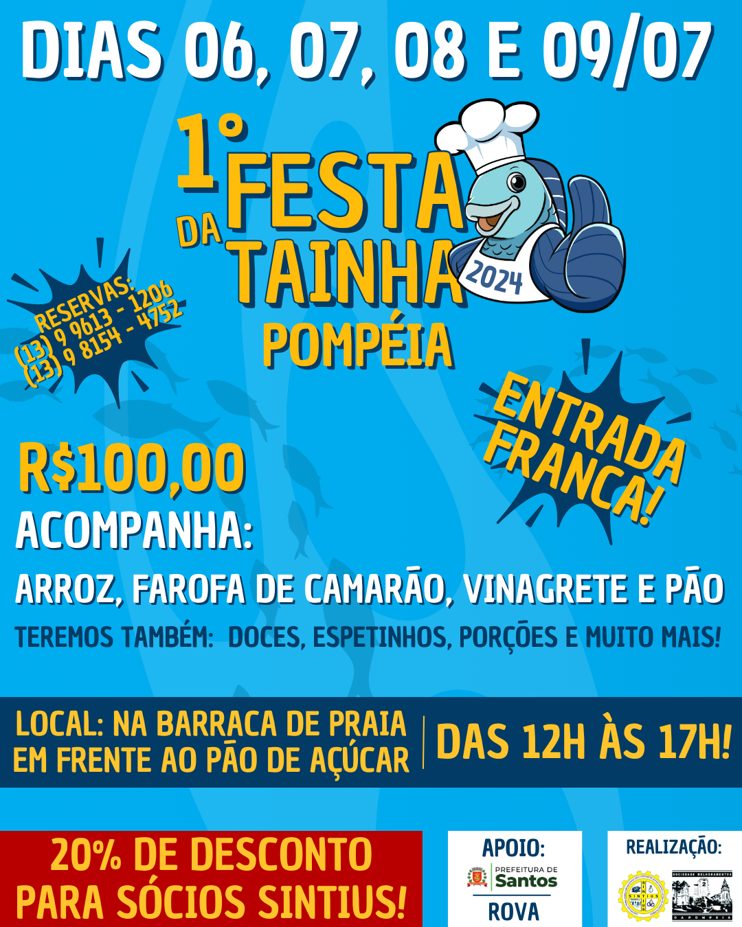 25 06 2024 festa da tainha redes sociais