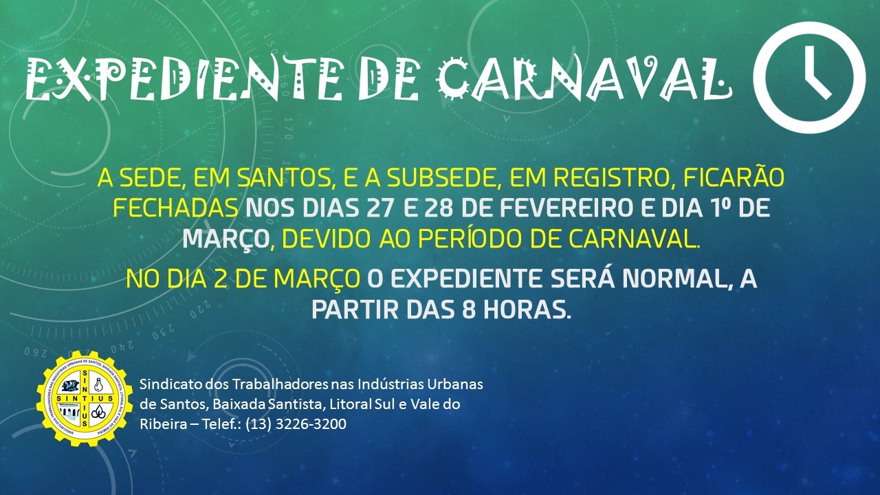 Expediente de carnaval 2017