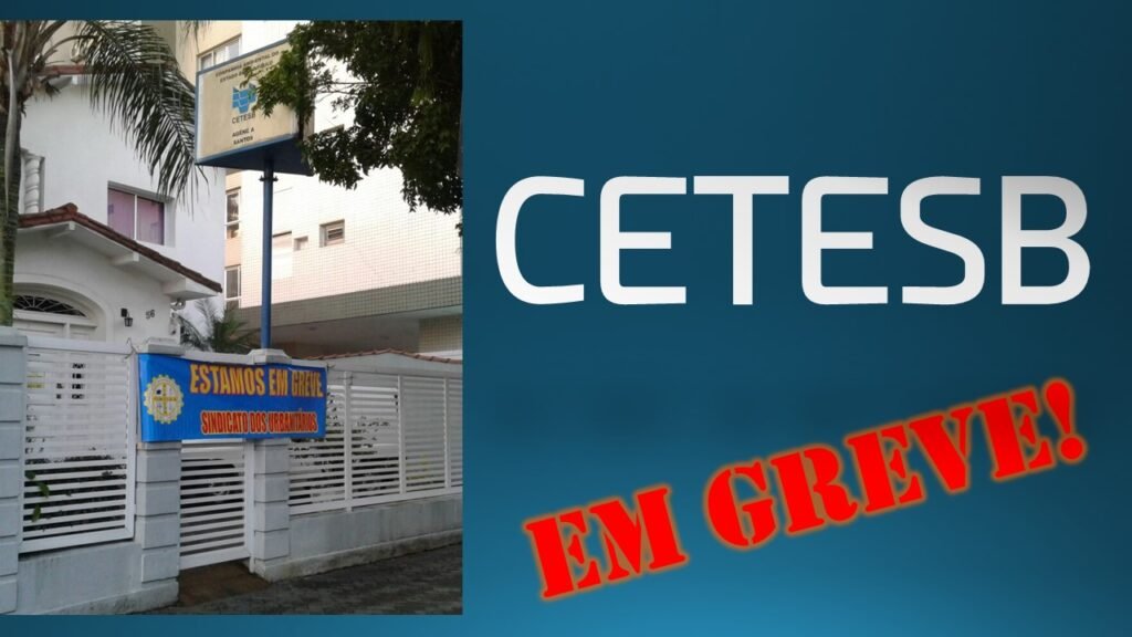 Cetesb em greve - Unidade de Santos