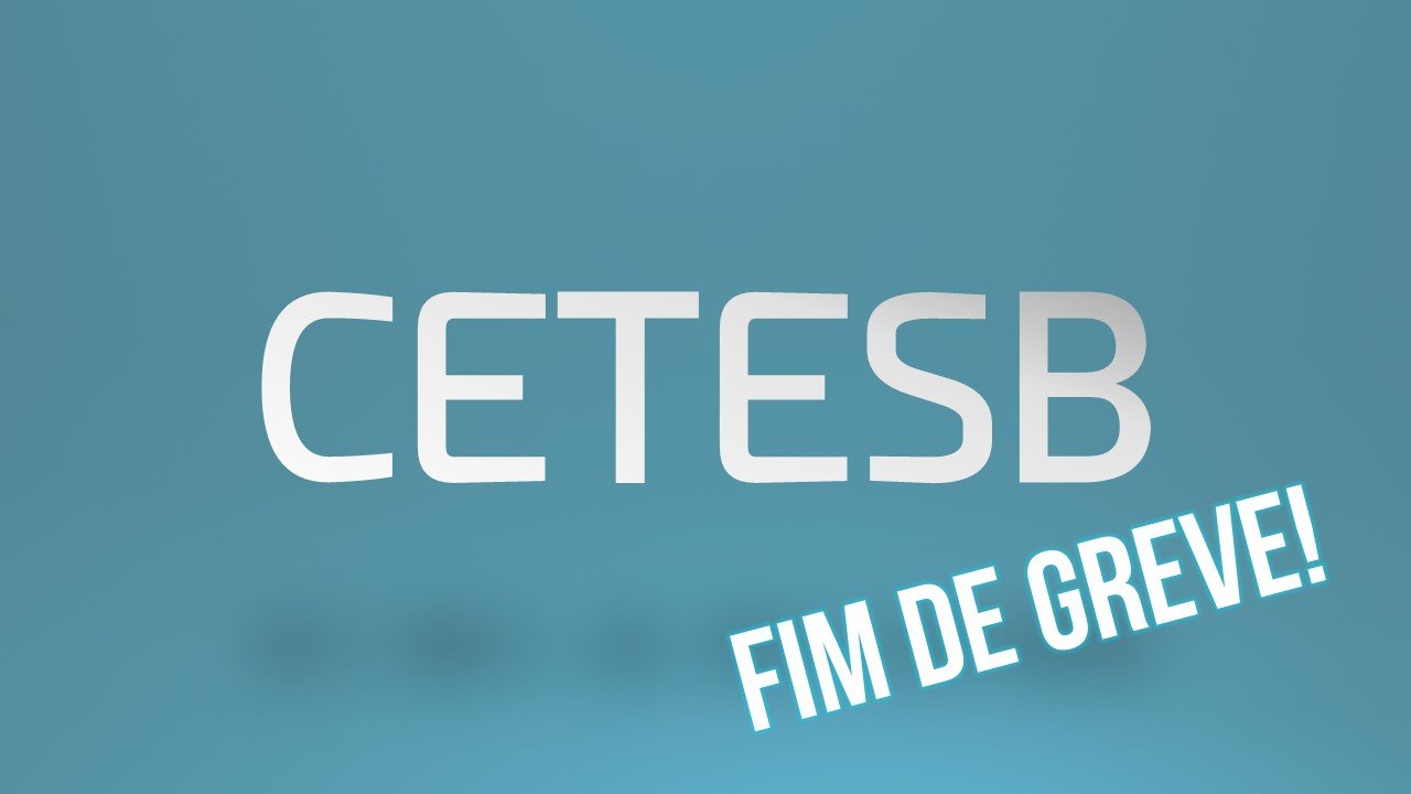 Fim da greve da Cetesb