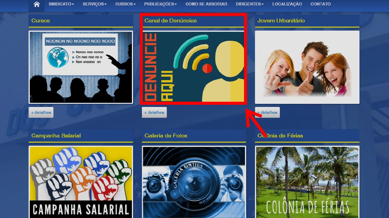 DIRETORIA LANÇA CANAL DE DENÚNICAS NO SITE PARA MELHORAR AMBIENTES DE TRABALHO