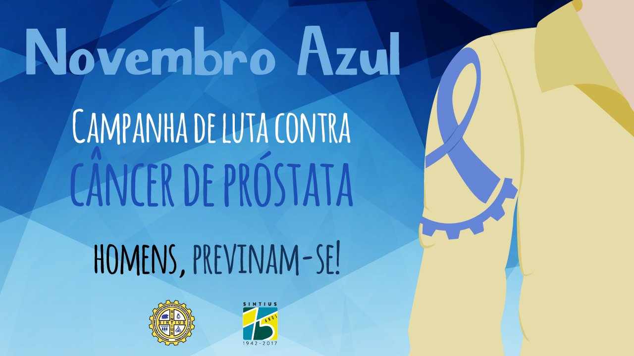 Novembro Azul - Mês de Combate ao Câncer de Próstata