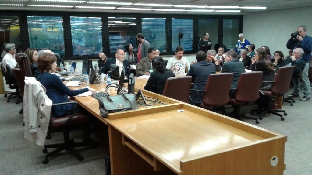 Audiência no TRT - ACT Sabesp